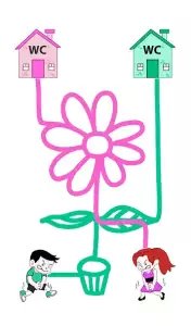 Toilet Rush Race: Draw Puzzle