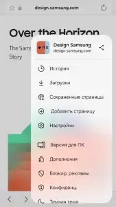 Samsung Internet Browser