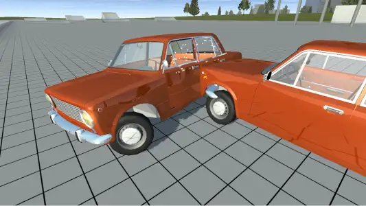 Simple Car Crash Physics Simulator