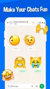 Наклейки Emojis WAStickerApps