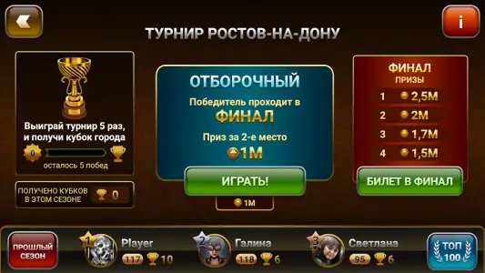 Переводной дурак: чемпионат