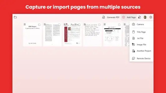 Сканер PDF-документов