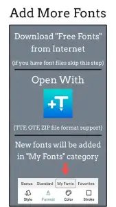Добавить текст на фото