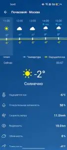 Погода — точный прогноз погоды