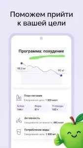 Счетчик калорий: дневник питания