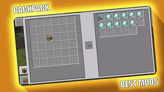 BackPack Mod for Minecraft PE (Мод на рюкзак)
