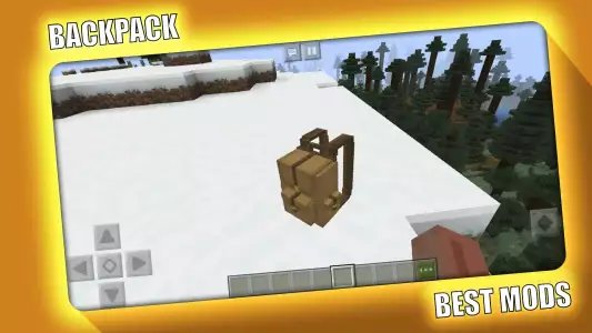 BackPack Mod for Minecraft PE (Мод на рюкзак)