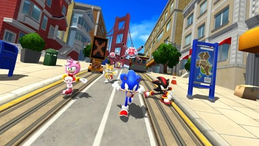 Sonic Forces: боевой бег игры